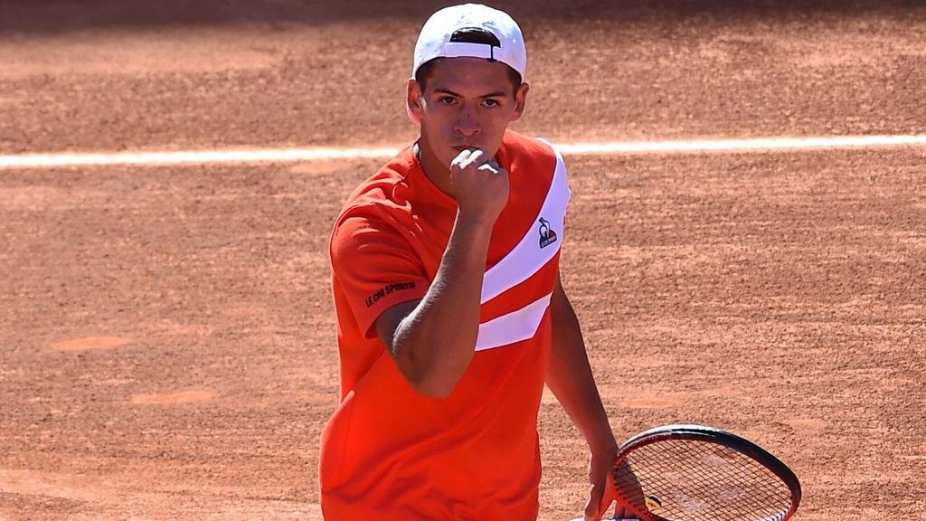 Gran triunfo de Sebastián Báez ante el francés Richard Gasquet y avanzó a las semifinales