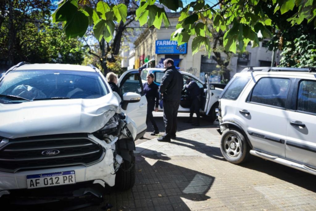 Otra jornada con varios accidentes de tránsito