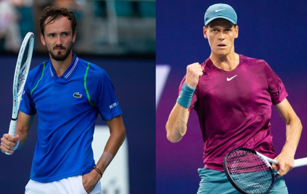Sinner y Medvedev definen el Miami Open