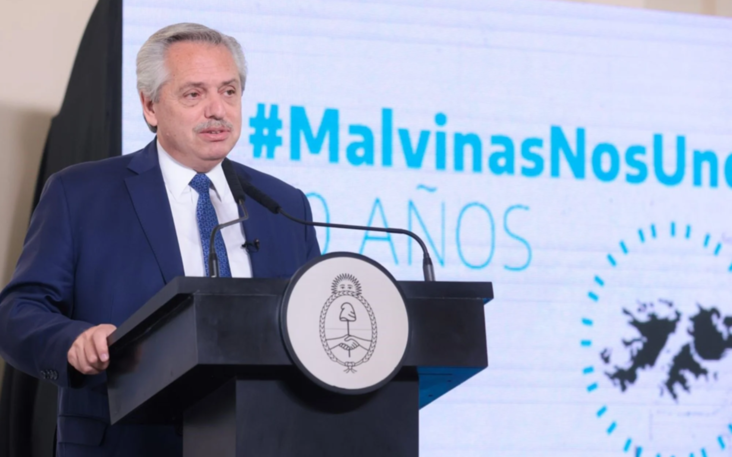 Alberto Fernández sobre Malvinas: “Vamos a recuperar nuestras islas por la vía pacífica”