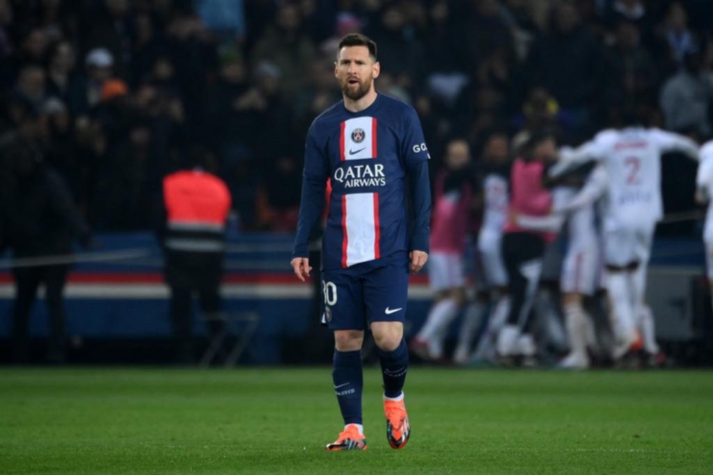 Messi, silbado otra vez, ahora en la derrota del PSG