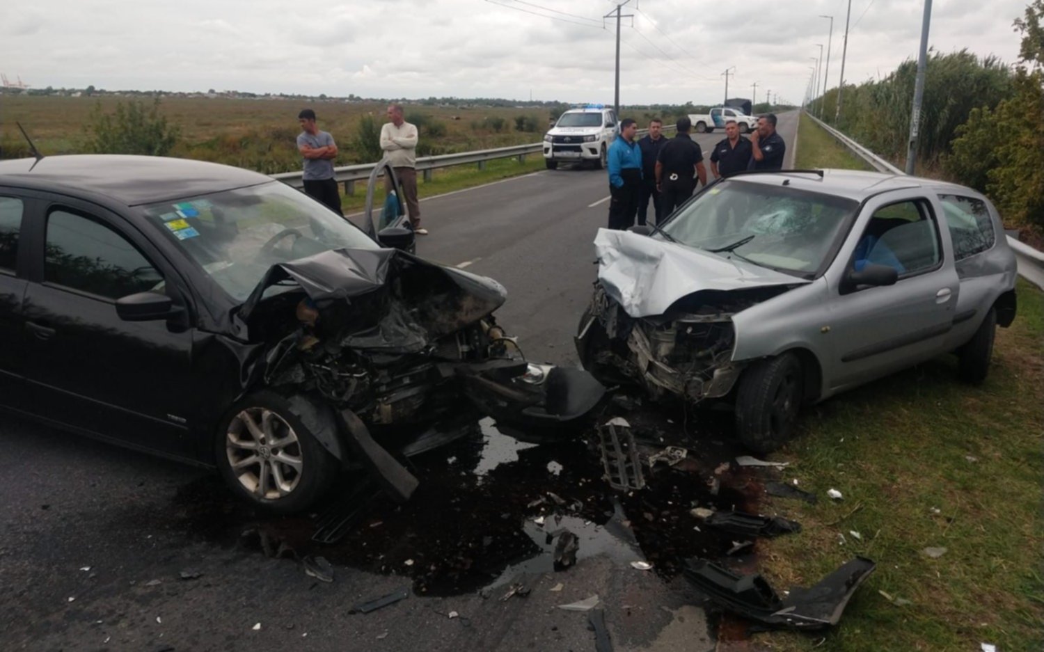 Choque y muerte en Berisso: un herido y un fallecido