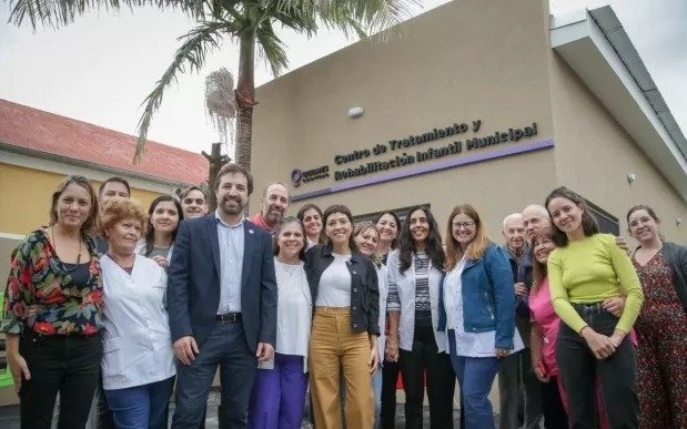 Reinauguración del Centro de Rehabilitación Infantil Municipal
