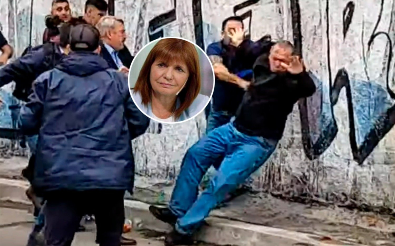"Conmigo no", la advertencia de Bullrich a Berni tras las agresiones