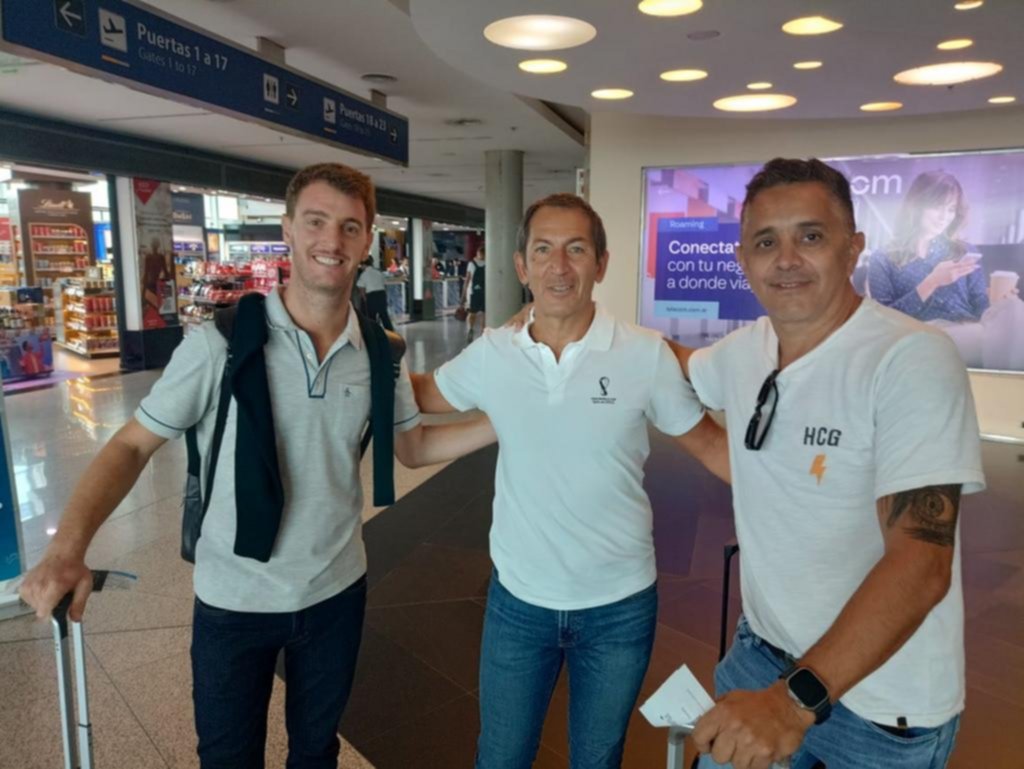 El Pincha hizo base en la ciudad de los “anillos” tras un vuelo algo turbulento