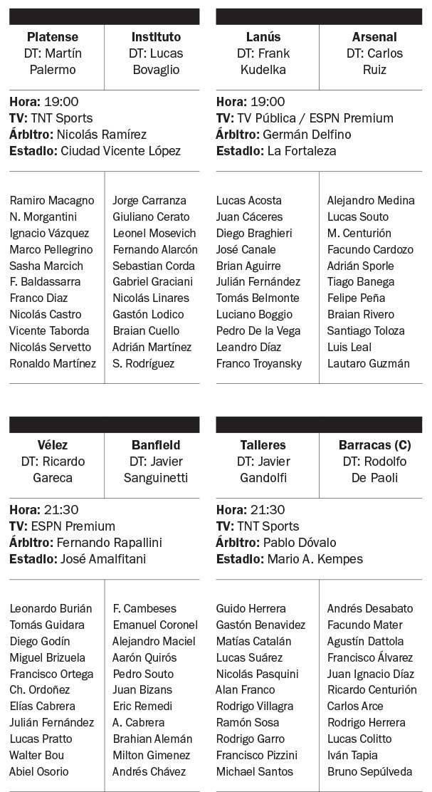 Los cuatro partidos de mañana por la fecha 10 de la Liga