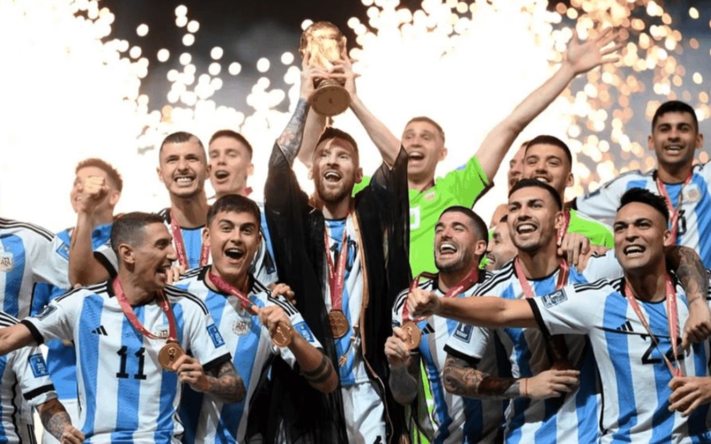 Campeón hasta en los números: Argentina, en lo más alto del ranking de la FIFA