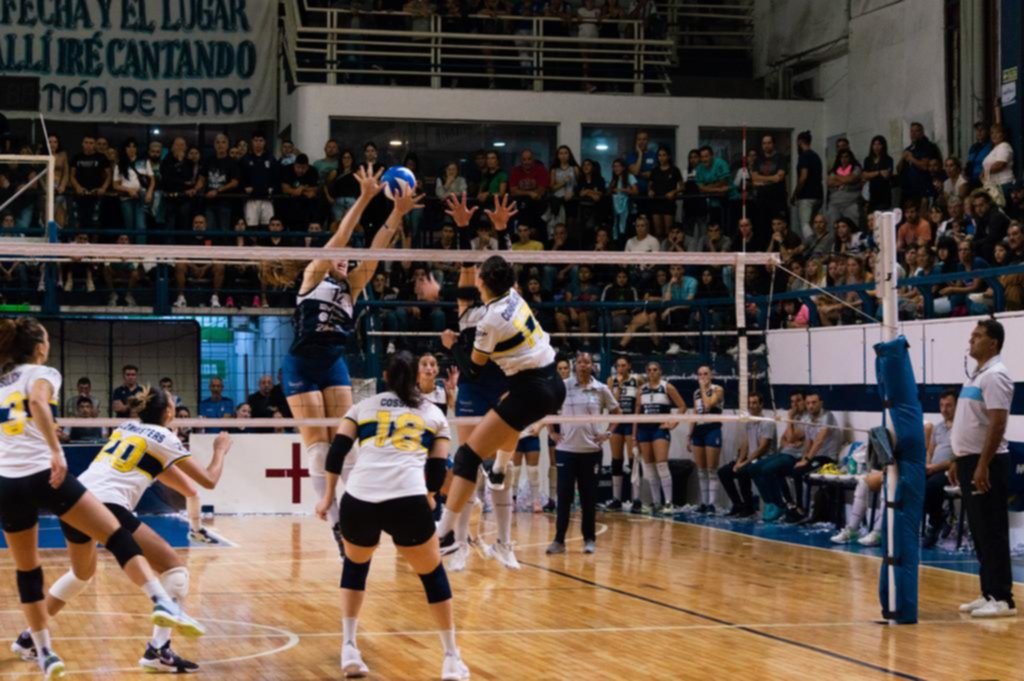 Derrota y eliminación de Gimnasia, en vóley