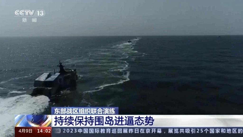 China asedia a Taiwán Simula ataques a “objetivos clave”