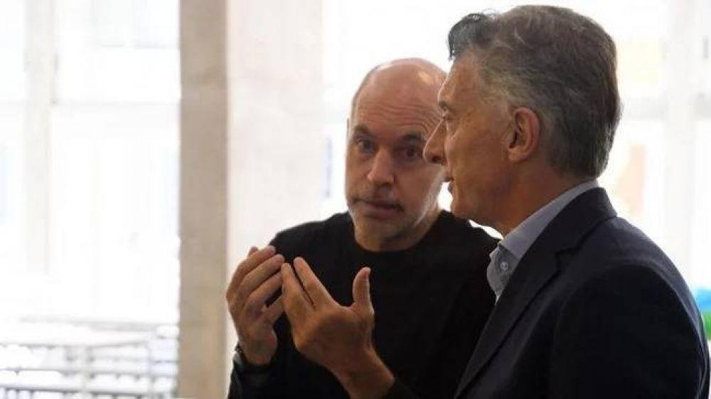 Macri, ofuscado, busca condicionar a un “emancipado” Rodríguez Larreta