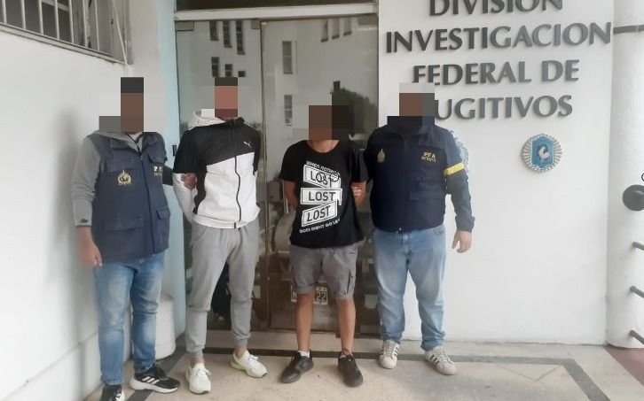 Capturan en La Plata a dos argentinos buscados por un crimen en Uruguay 