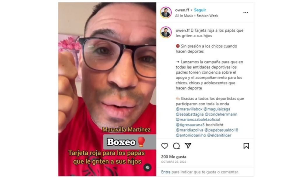 En Provincia es ley la campaña para la no presión a los chicos en la práctica de deportes