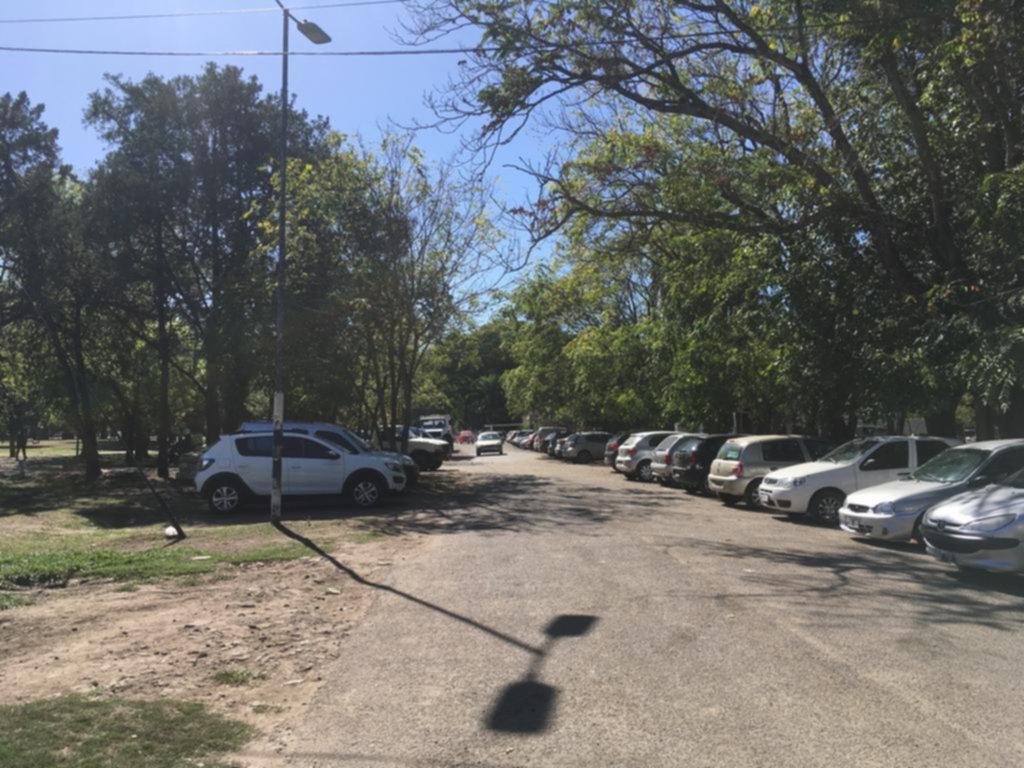 Advierten por el tránsito sobre Parque San Martín