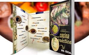 Recetas para todos los gustos y dietas en el libro publicado por EL DIA