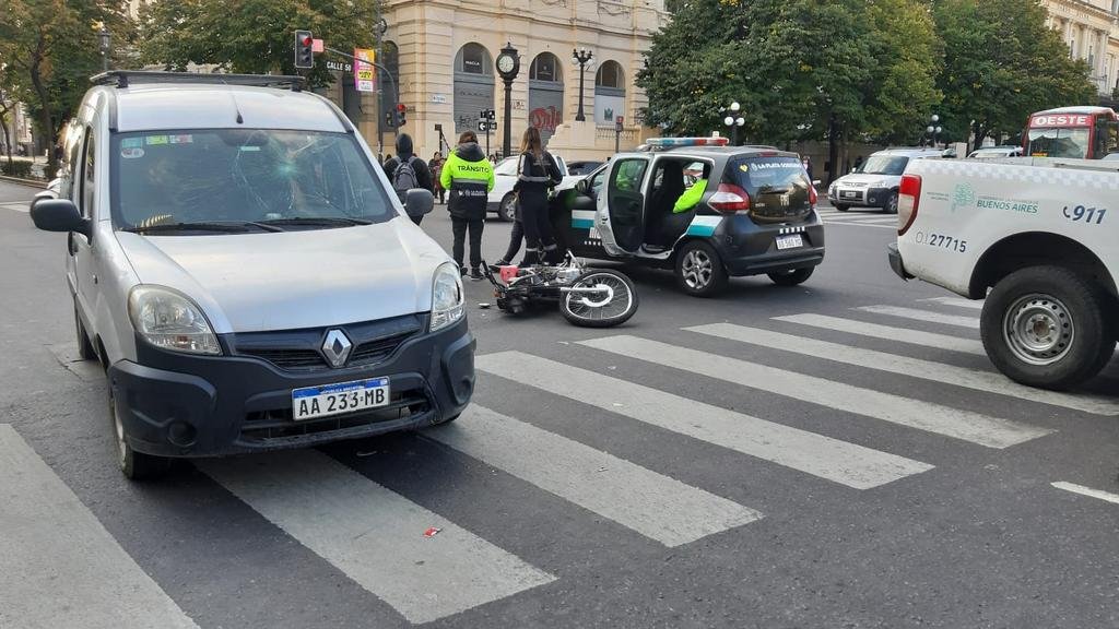 Choque, tensión y un herido en 7 y 50