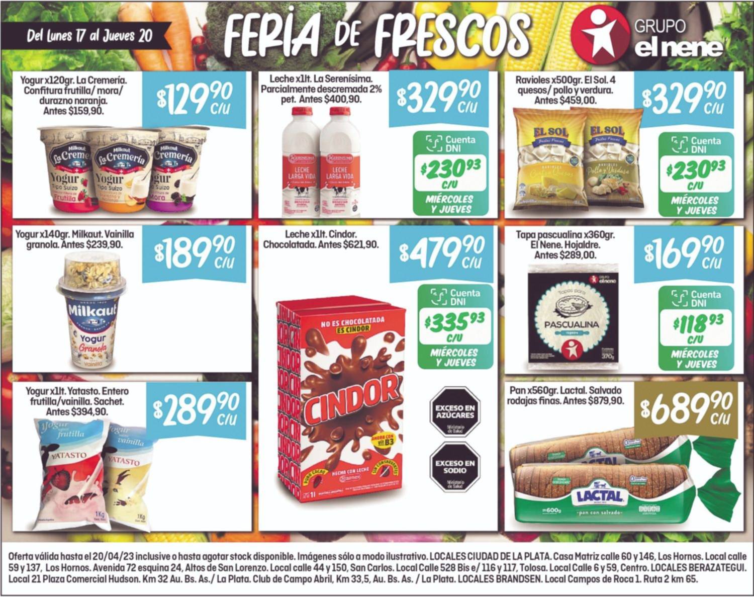 No te pierdas la Feria de Frescos en Supermercados El Nene