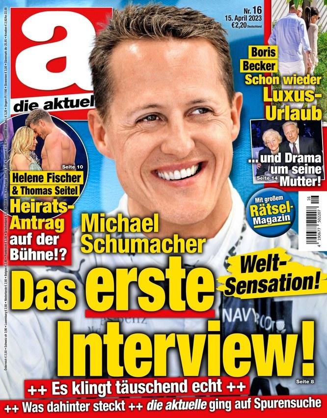 Escándalo por una entrevista a Schumacher