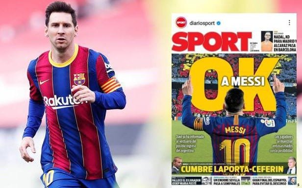 Bombazo: el deportivo mas importante de Barcelona afirma que el regreso de Messi "está OK"