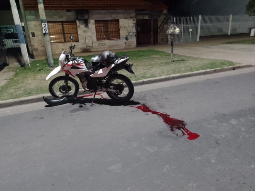 Un joven grave tras un terrible choque