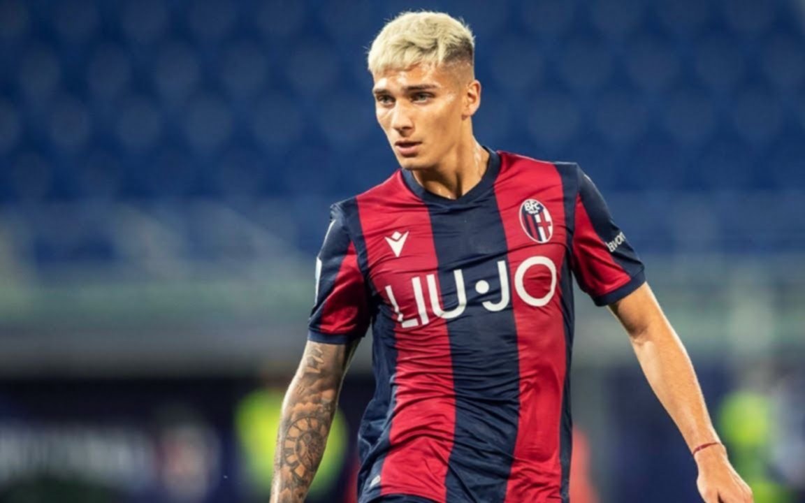 Nicolás Domínguez marcó para el Bologna en la caída ante Hellas Verona
