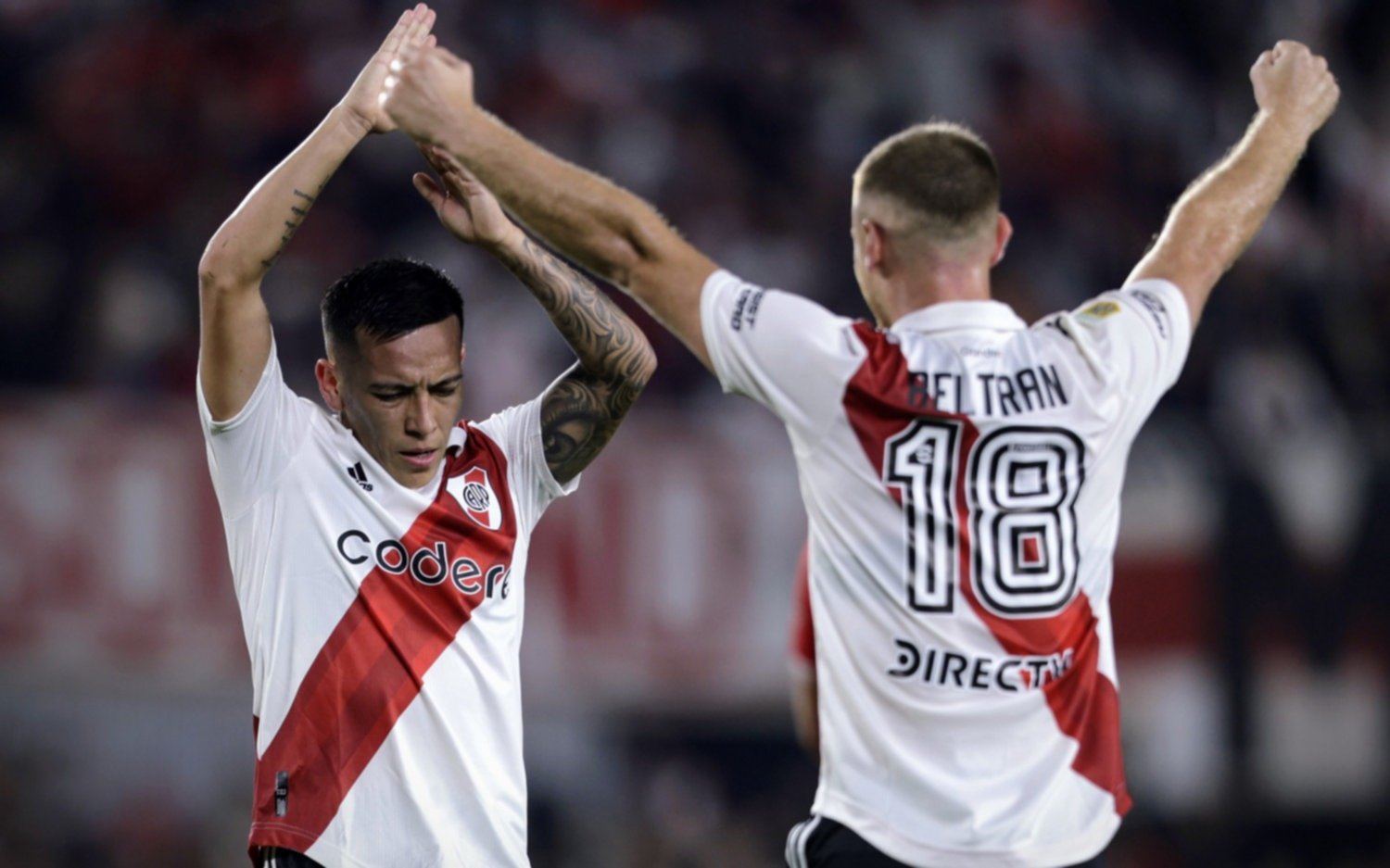 River fue más que Independiente y le ganó con goles de Barco y Borja 