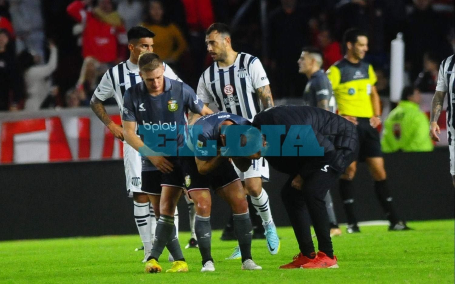 Preocupación por Piatti: tras un mal movimiento, se retiró llorando del campo de juego