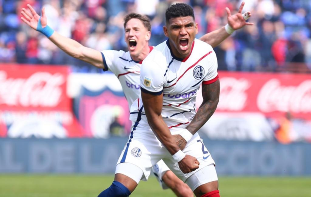 San Lorenzo llegó al triunfo en el descuento