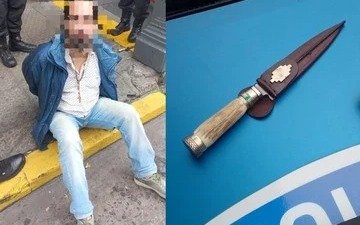 Apuñalaron al portero de una sede de la UCR del centro porteño y detienen a un sospechoso cuando huía