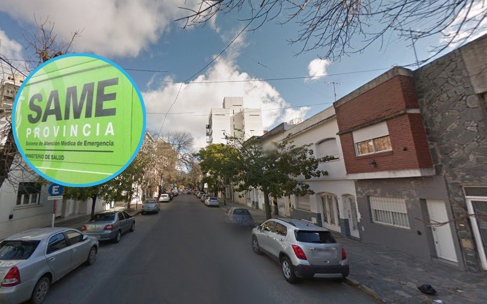 Una adolescente cayó de un primer piso en el Centro y debió ser internada