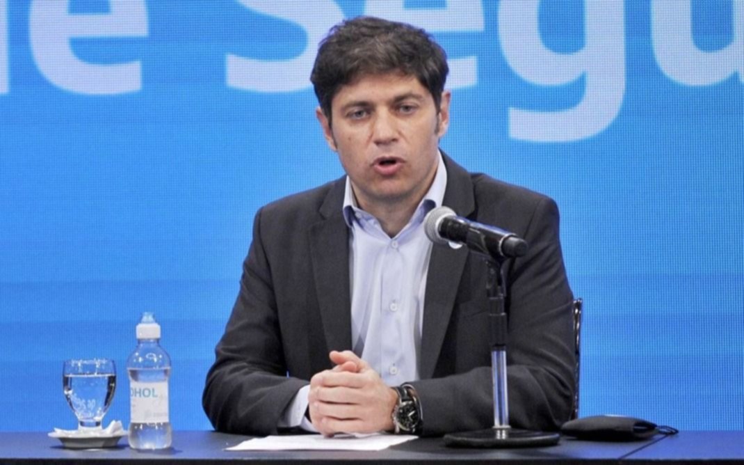 Kicillof acusó a la oposición de cometer un "sabotaje" contra la Argentina