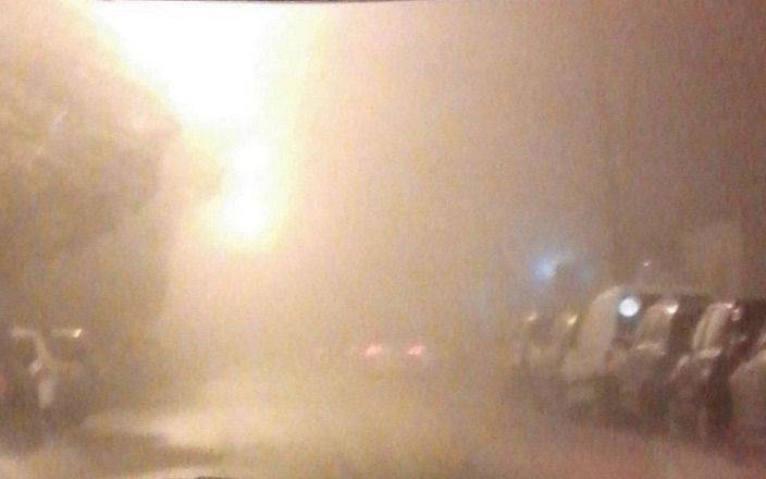 Miércoles con mucha niebla en Quilmes