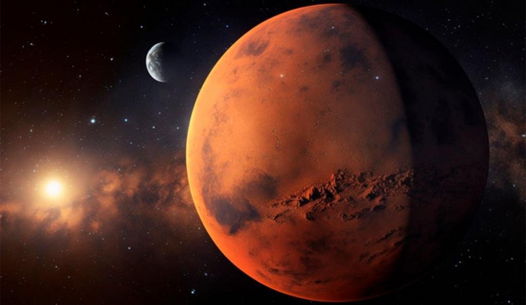 Marte, registrado al detalle: captaron una de sus misteriosas lunas