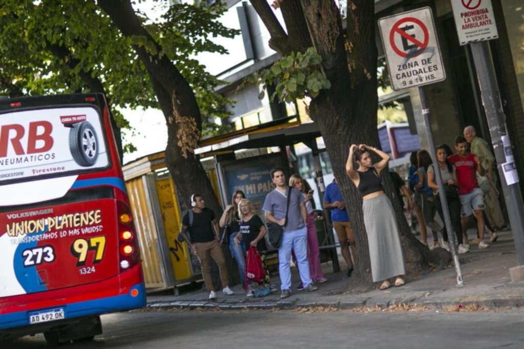 Quejas de usuarios por falta de micros en La Plata y tensión con choferes