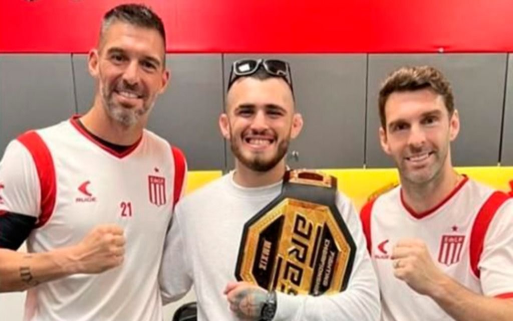 Pepi Starópoli visitó a Messi y quiere hacer una pelea en el estadio UNO