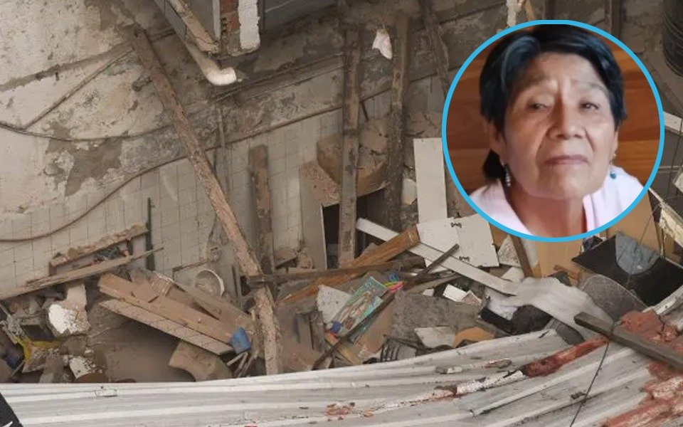 Derrumbe en Floresta: hallaron sin vida a una de las víctimas de 72 años