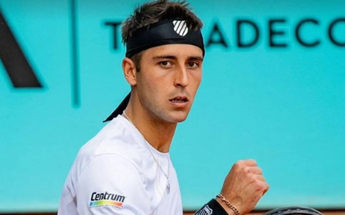 El platense Tomás Echeverry quedó afuera del Master 1000 de Madrid