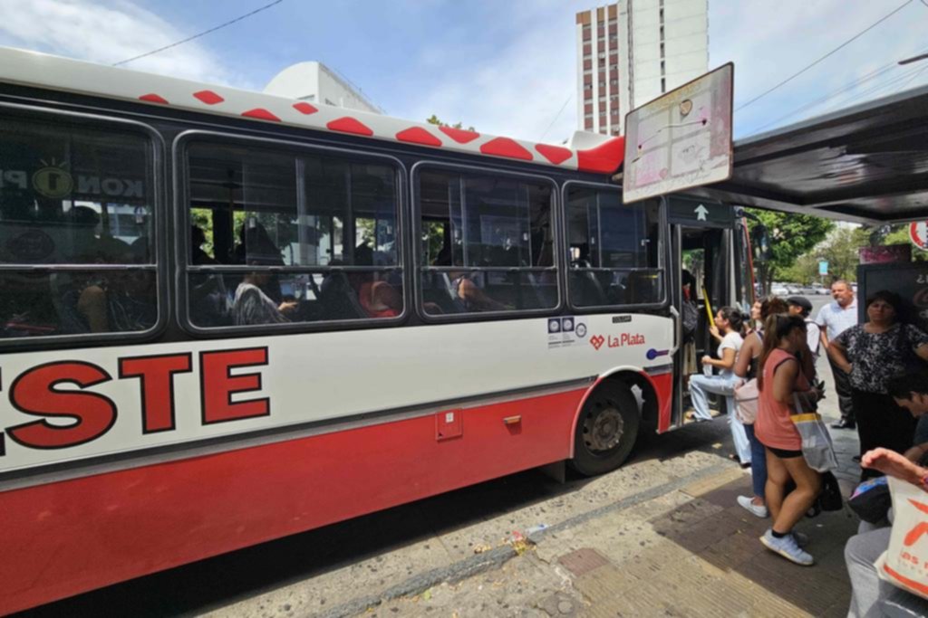 Transporte público, en baja: en La Plata su uso cayó hasta un 40%