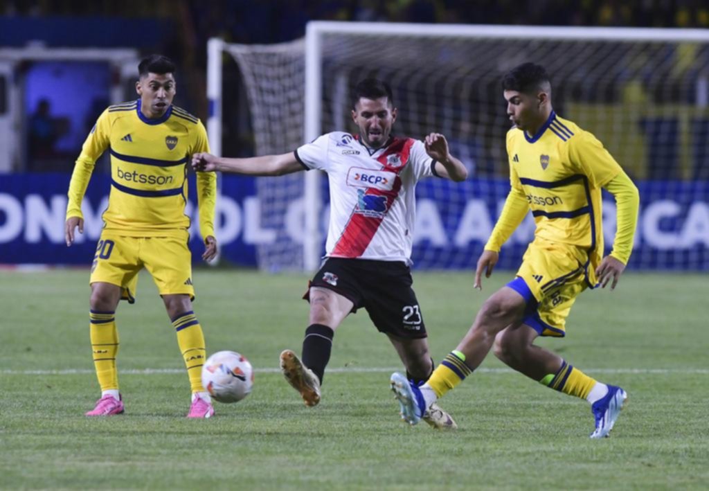 Boca, con muchos pibes, debutó con un empate en la altura