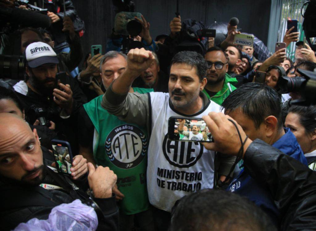 Tras otra jornada de protesta, ATE anunció un nuevo paro nacional
