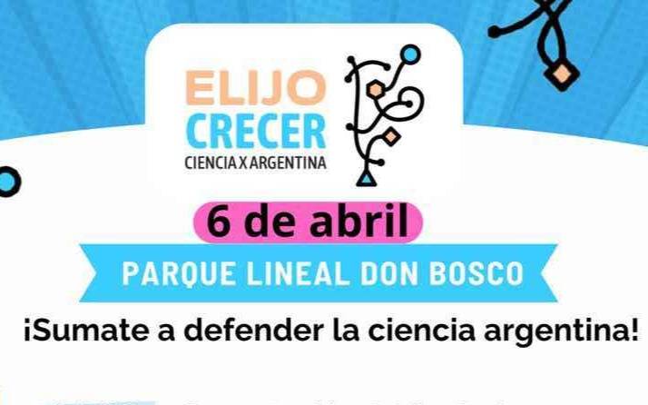 Festival federal de ciencia “Elijo Crecer” en el Parque Lineal Don Bosco
