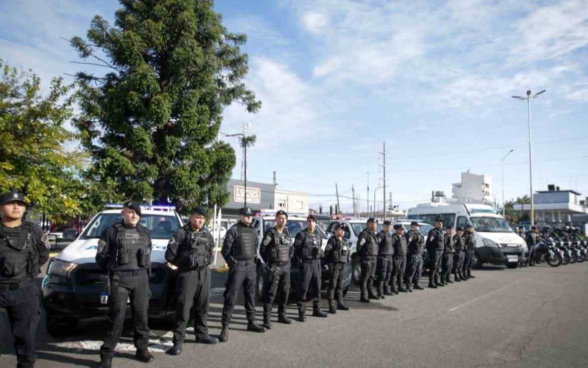 Megaoperativo conjunto de seguridad de las fuerzas especiales en Quilmes