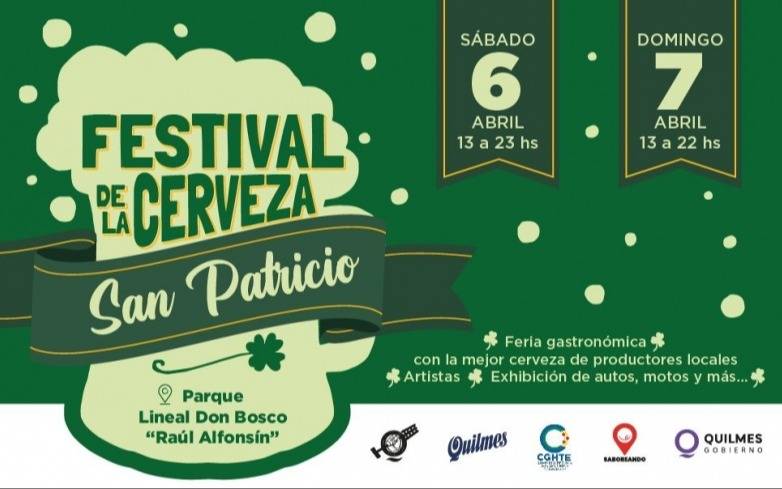 Se realizará el Festival de la Cerveza en el Parque Lineal de Don Bosco