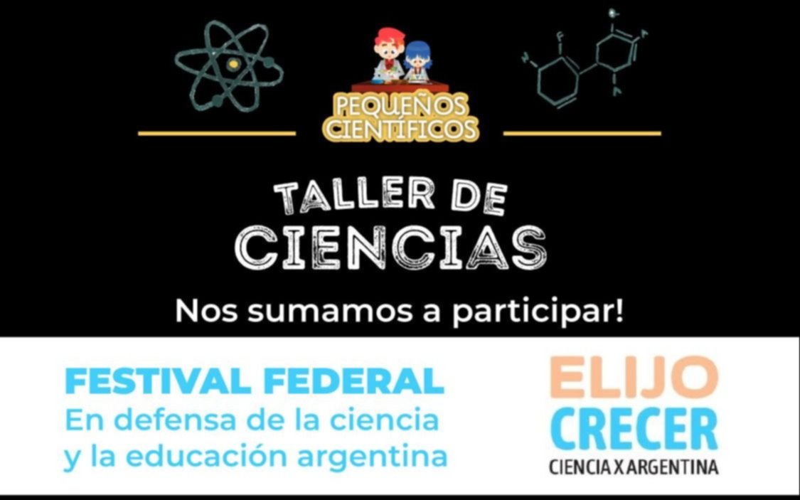 Festival de ciencia y tecnología en La Plata, de la mano de los más chicos