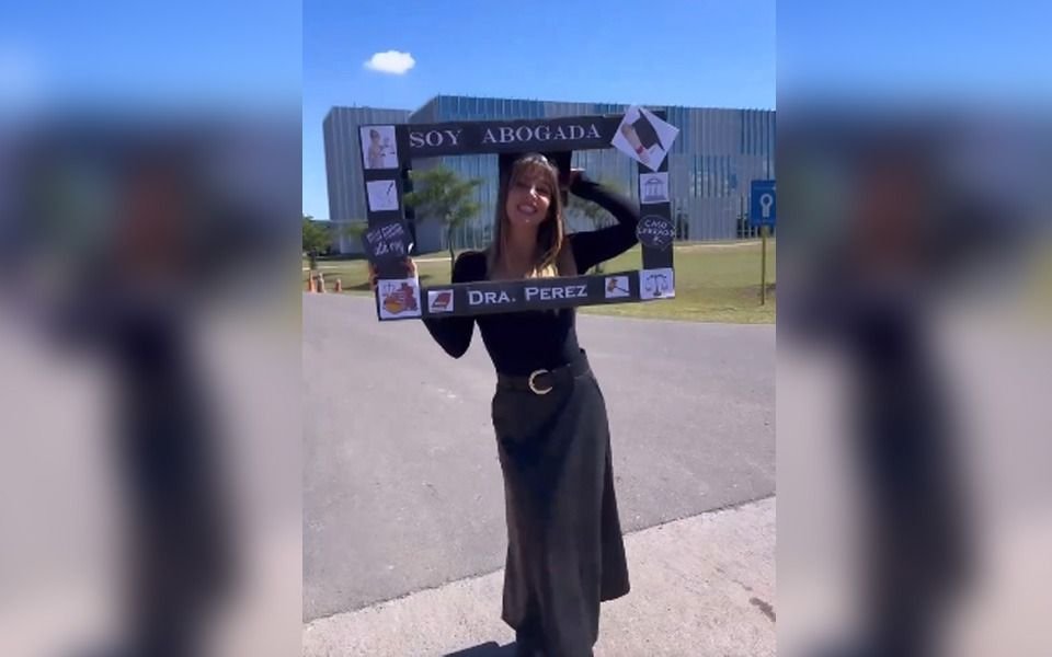 "Caso cerrado": Sol Pérez se recibió de abogada y así lo celebró