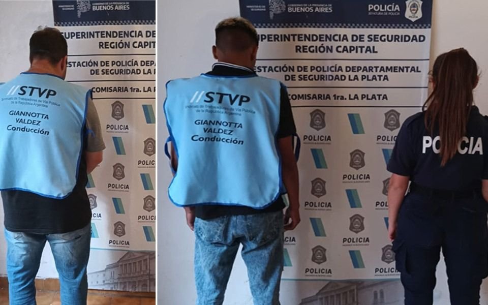 La Plata: en la primera jornada del sindicato de trapitos, a dos se los llevaron presos