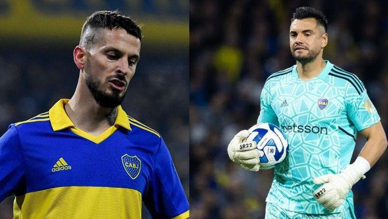 Dos que están para volver en Boca: Cavani y Chiquito