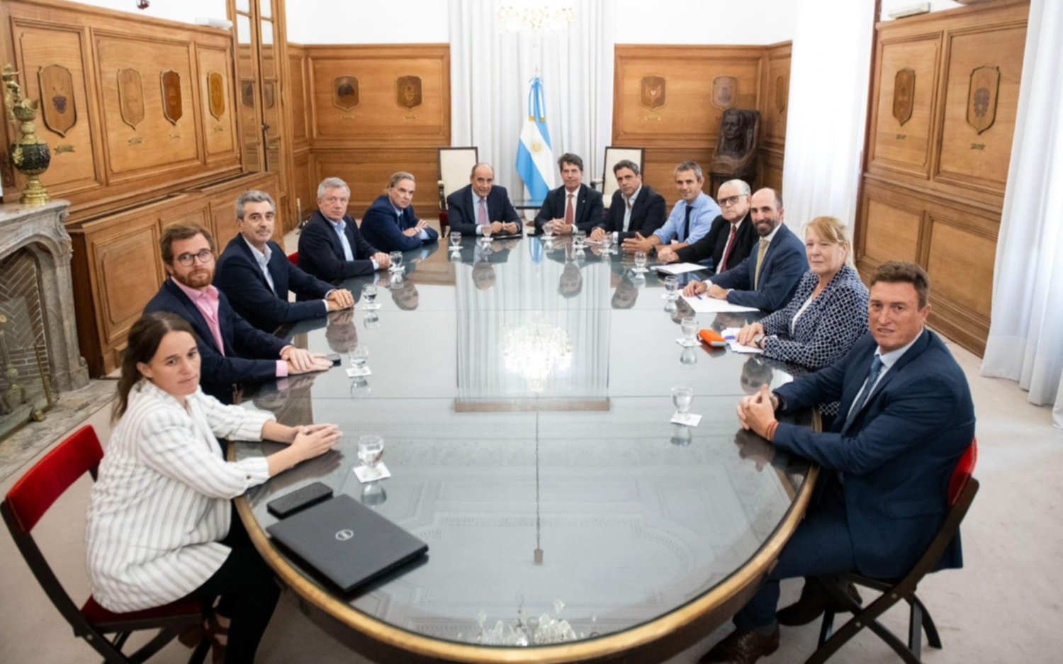 Ley Omnibus: Francos y Posse tuvieron una reunión clave con el bloque de Pichetto en Casa Rosada