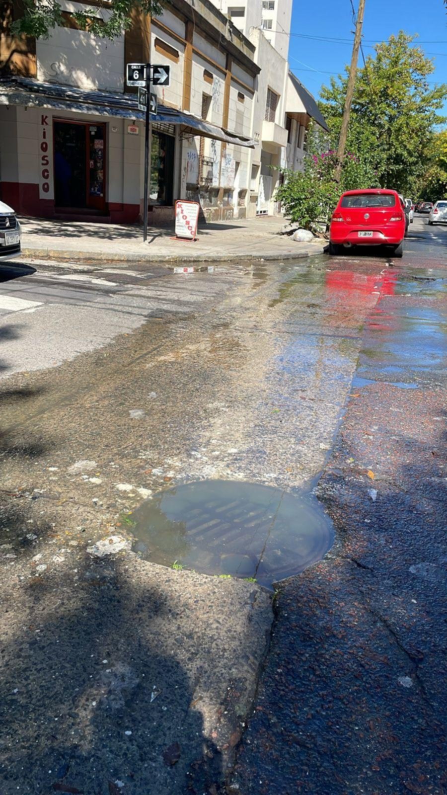 Preocupación por la pérdida de aguas servidas en 6 y 41