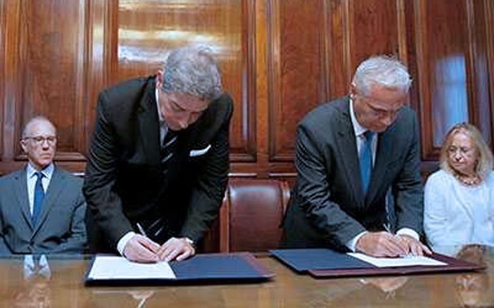 La Suprema Corte Bonaerense firmó convenios con la Corte de Nación