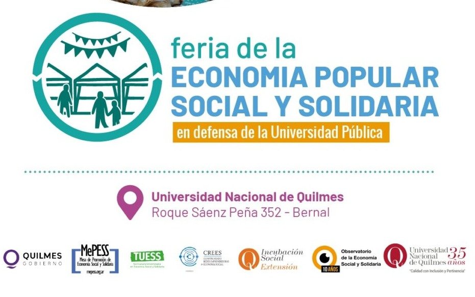 Feria de Economía Popular, Social y Solidaria en la UNQ